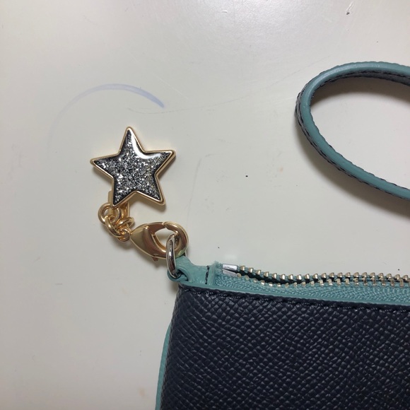 NWT-REAL COACH WRISTLET W STAR CHARM (DARK navy) - Picture 4 of 6